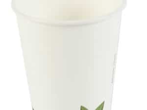 12oz Biodegradable Hot Drink Paper Cup (44873) - Qty 1000