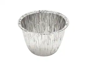 Round Individual Foil Pie Container 810BPL (CAP 170cm³) - Case Qty 2000