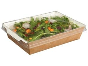 a salad in a container