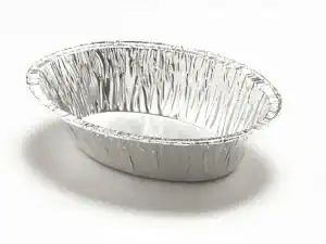 2642PL oval silver foil