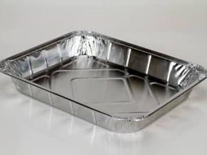 Rectangular 1/2 Gastronorm Foil Tray - 2200ml - Case of 100
