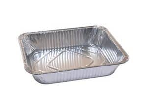 Rectangular Aluminium Foil Gastronorm Tray 3600ml - Case of 350
