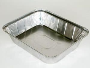 Rectangular Aluminium Foil Gastronorm Tray 3279PL (CAP 3460cm³) - Case Qty 125