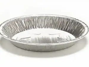 Round Foil Plate 620PPL (CAP 380cm³) - Case Qty 900