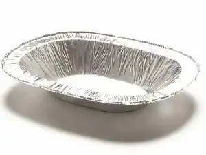 Oblong Foil Pie Tray – 74ml – Case of 4500