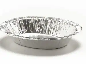 Oval Foil Pie Tray - 120ml - Case of 3000