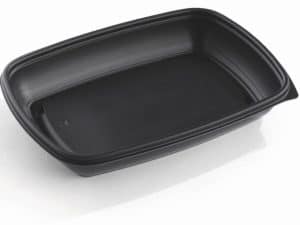 FastPac Rectangular Takeaway / Microwavable Container 1350ml (71146) - Case Qty 150
