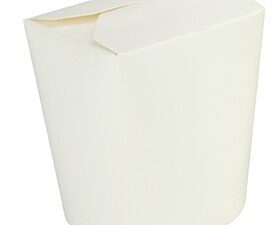 26oz White Noodle Box (QNB26) - Case Qty 500