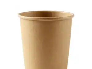 16oz (454ml) Kraft Heavy-Duty Soup Container - Case of 500