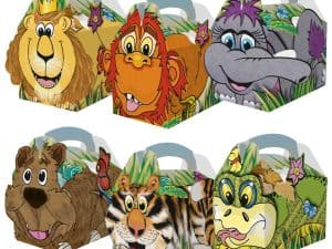 Jungle Lion™ Meal Boxes (10180) - Case Qty 250