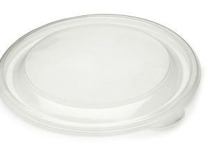 FastPac Clear PP Low Round Lid to fit 1000ml Container (52971) - Case Qty 150