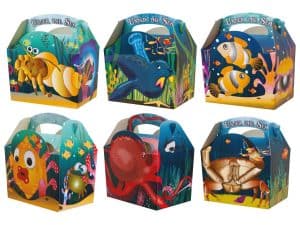 Under The Sea Meal Boxes (10025) - Case Qty 250