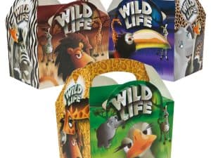 Wild Life Meal Boxes (10028) - Case Qty 250