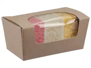 Small Kraft Cake Box 94/86x53/45x42mm - Case of 500