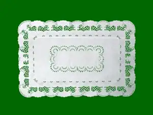 No 3 White Rectangular Tray Papers 12’’x 16’’ (33933) - Case Qty 1000