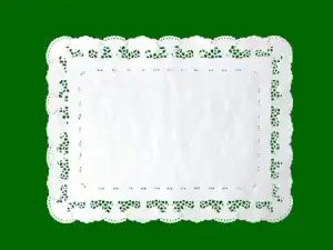 No 2 White Rectangular Traypapers 10’’x 14’’ (33930) - Case Qty 1000