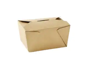 No 1 Kraft Takeaway Food Box 750ml (38007) - Case Qty 450