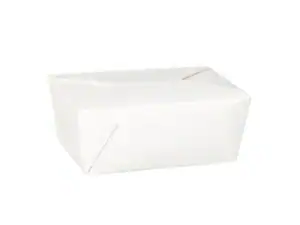 No 4 White Takeaway Food Box 2900ml (38004) - Case Qty 160