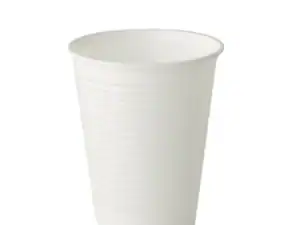 7oz tall non vending polypropylene cup - white