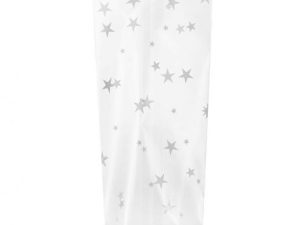 NatureFlex™ Clear Biodegradable Film Bag – Galaxy Stars Design (100x220mm) – Case of 100