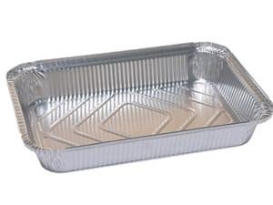 Rectangular IVC Foil Container R086L – 2380cm³ – Case Qty 450