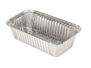 Rectangular IVC Foil Container No. 6 (Liddable) – 860cm³ – Case Qty 500