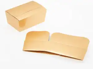 Matte Gold Ballotin Box - 375g (RPC2034) - Pack of 50