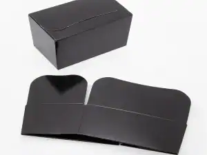Shiny Black Ballotin Box - 500g (RPC2066) - Pack of 50