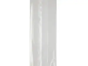 Clear Polypropylene Satchel Bag – 110x300mm + 70mm Gusset - Case of 1000