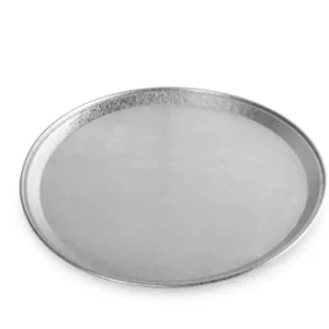 12 inch round foil platter embossed - great for large banquets, events and weddings