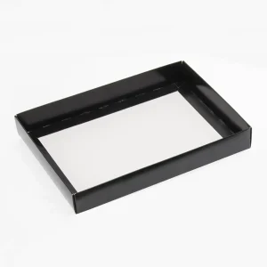24 Choc Gloss Black Folding Base_Pack of 25_assembled base