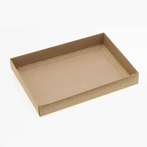 24 chocolate kraft folding base