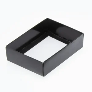 black folding base to hold 6 chocolates