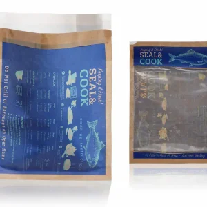 seal and cook fishmonger fillet gum seal bags with a artisan fish design