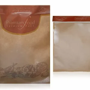 resealable kraft bag for deli counter