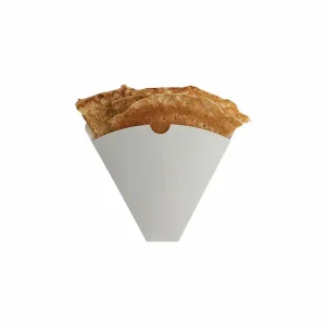 white crepe packaging