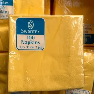 Swantex sunshine yellow napkin 33x33cm
