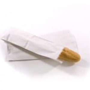 bleached long baguette bag
